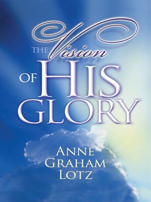 cover image of The Vision of His Glory